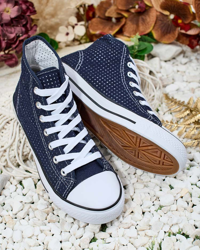 Royalfashion Дамски ажурни кецове Nimm