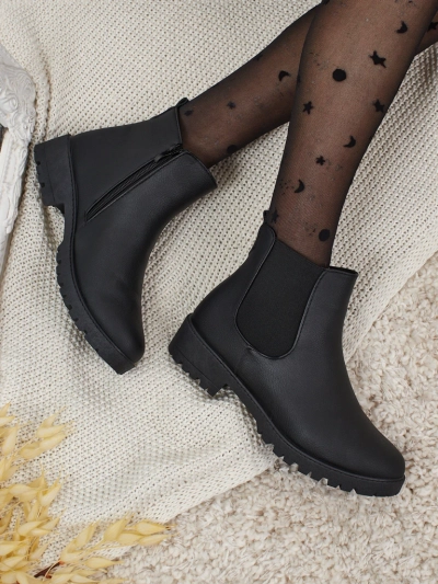 Дамски боти в стил Челси от еко кожа Belmo