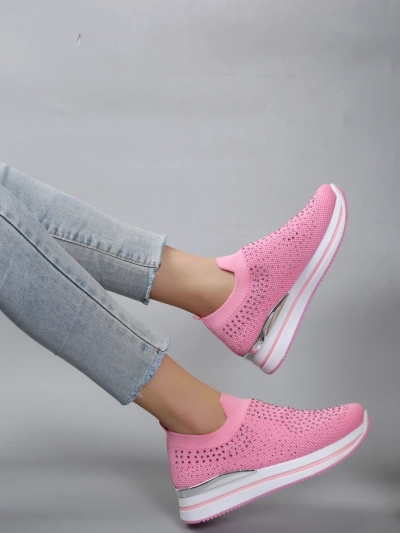 Женски спортни обувки Royalfashion с камъни Ceromie