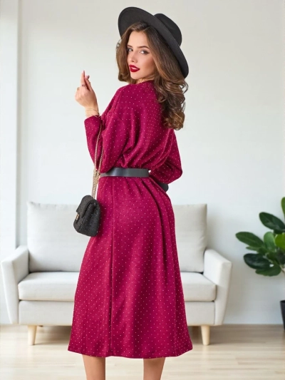 Royalfashion Женска рокля-светер