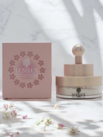 Luxelux Loose Powder с гъба за лице 01 13.5 г