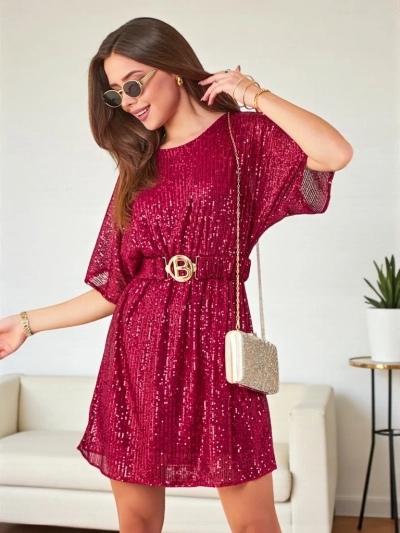 Рокля за жени от Royalfashion с пайети