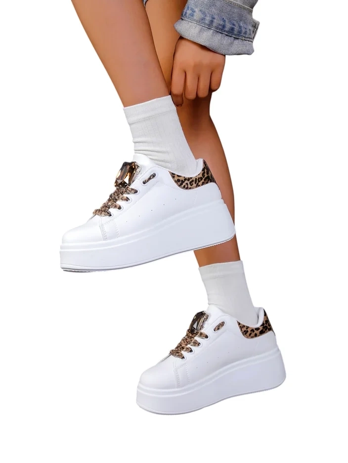 Royalfashion дамски спортни маратонки на платформа Safirrat