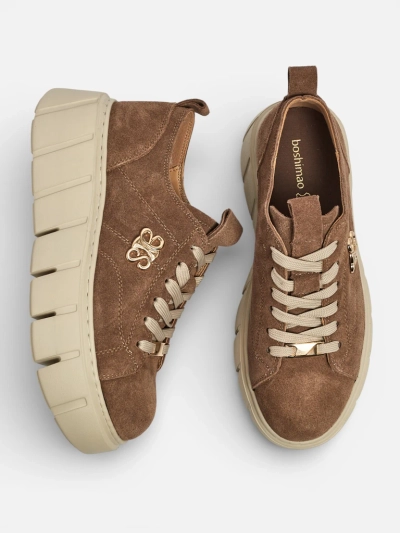 Спортни дамски маратонки от естествена кожа Renos