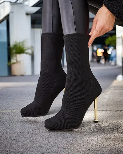 Женски глезен цифтен ботуши Royalfashion Wezonu