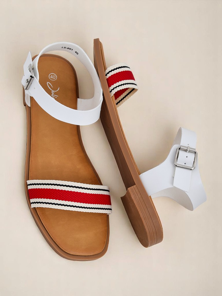 Royalfashion Дамски сандали с равна подметка Naya