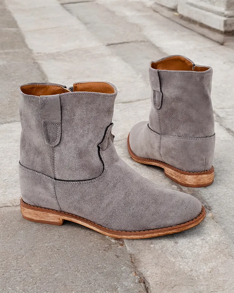 Royalfashion ботуши в стил каубой на покрита платформа Patorias