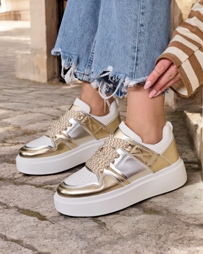 Royalfashion дамски платформи спортни маратонки Gevigos