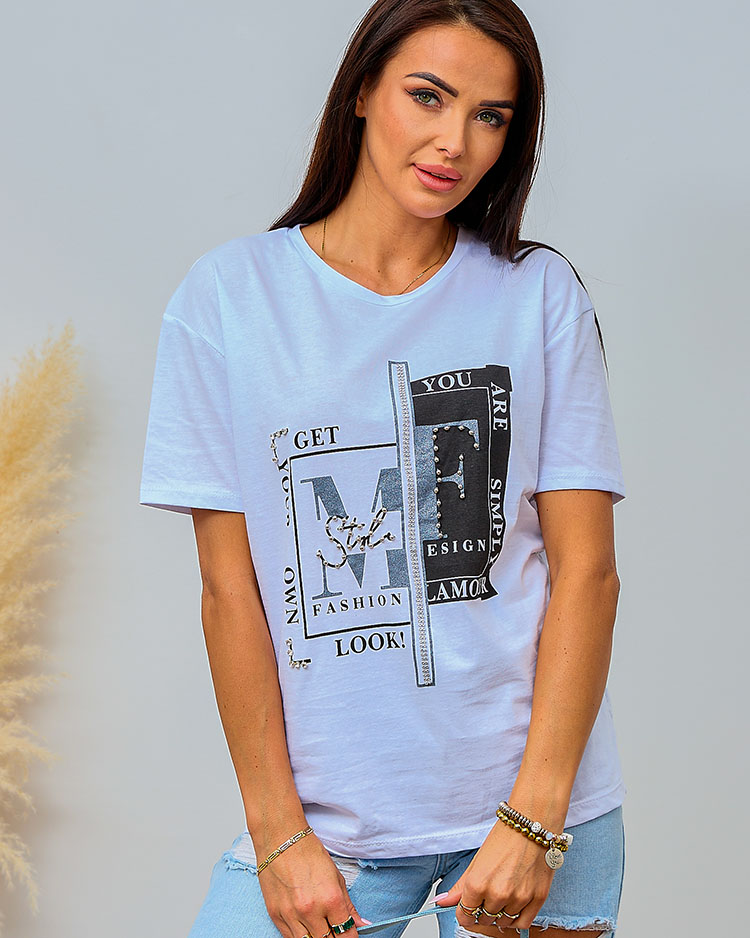 Royalfashion Дамска тениска с щампа