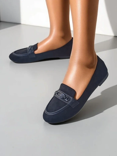 Royalfashion Жени еко велур мокасини Zammei