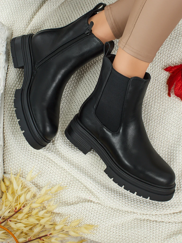 Дамски боти от еко кожа Solmira