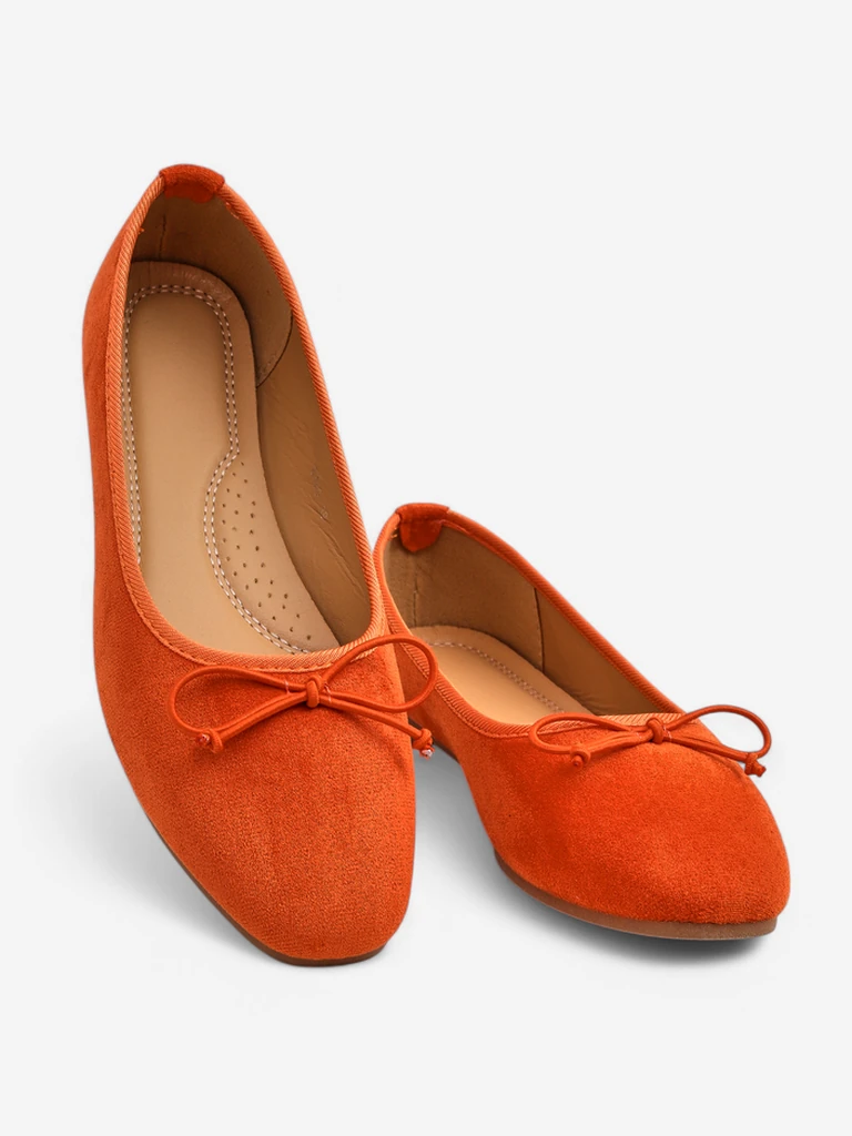 Обувки балетни за жени Royalfashion с панделка Zaame