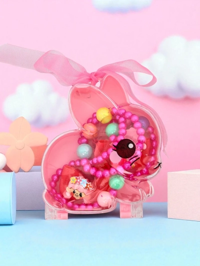 Детски комплект бижута Bambina Allegra Fuschia