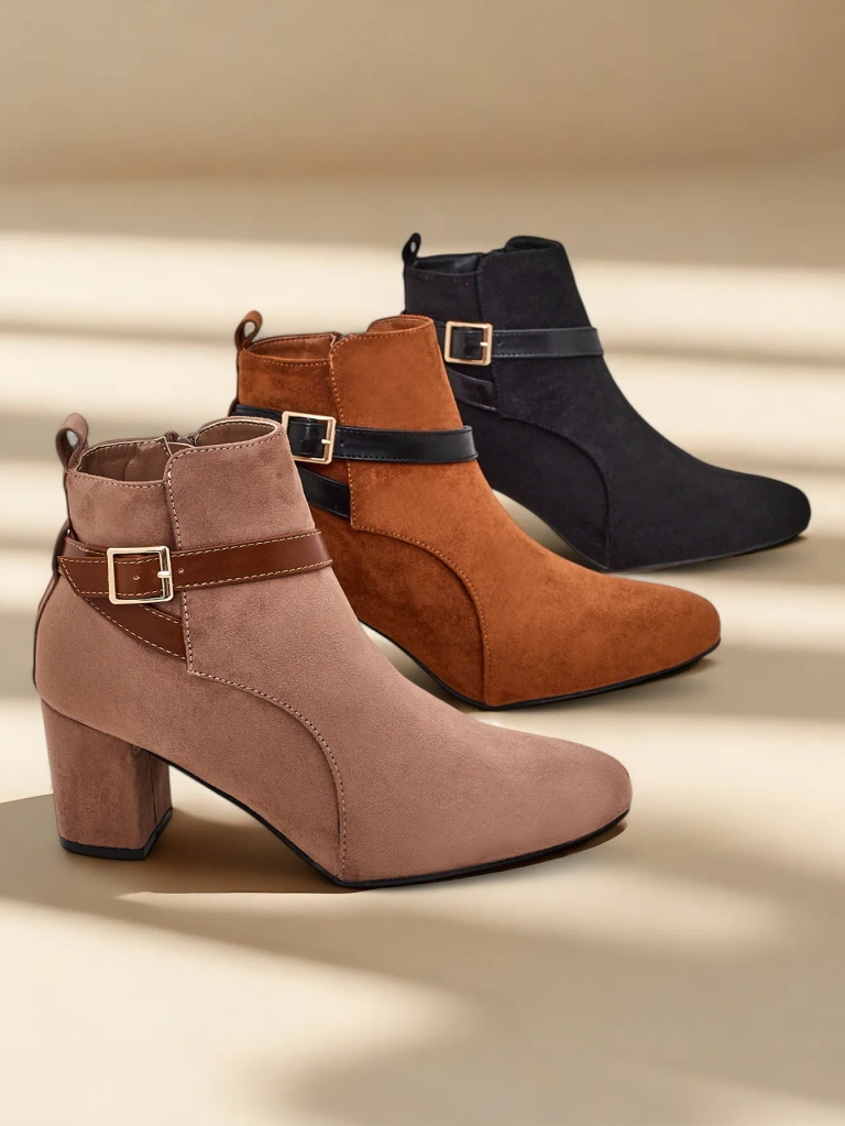 Дамски платформени глезенски боти Royalfashion Eloron