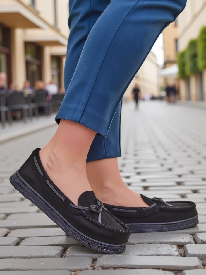 Royalfashion Класически женски мокасини Acimine