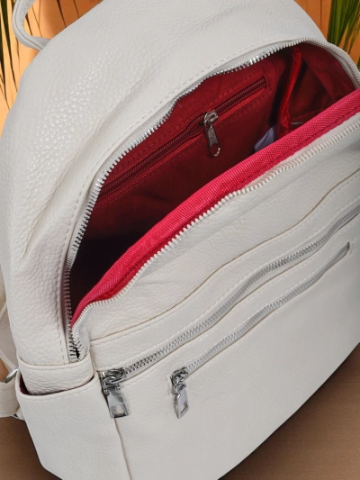 Aurelia Eleganza дамска раница Królewska moda бежова A4 еко кожа