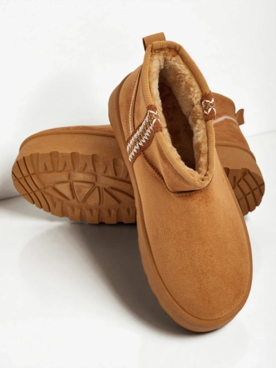 Къси дамски боти а'ла снегоходки Pravel