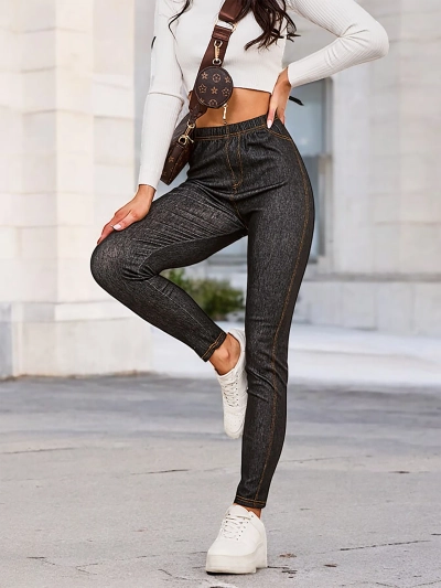 Royalfashion Дамски панталони тип "тегелинс"