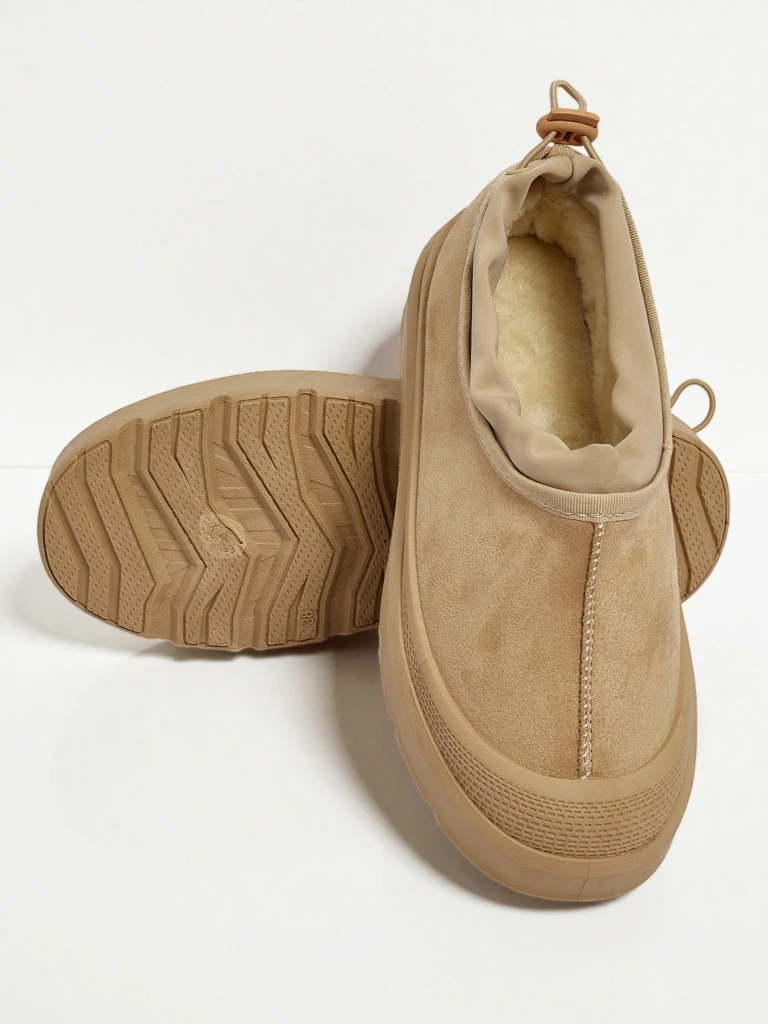 Къси дамски боти а ла сноубутс Velisee