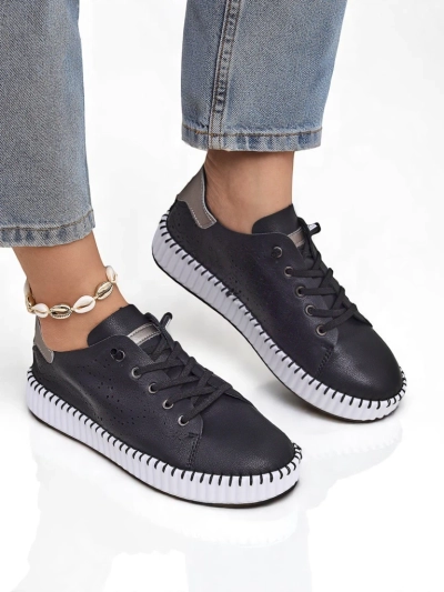 Royalfashion Дамски ажурни сникърси Luna Lace