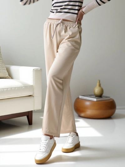 Royalfashion Женски широки спортни панталони