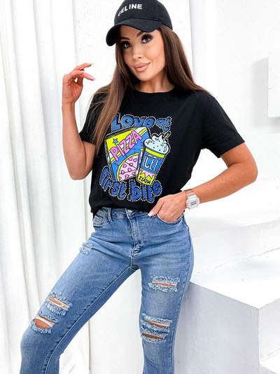 Royalfashion Дамска тениска с щампа