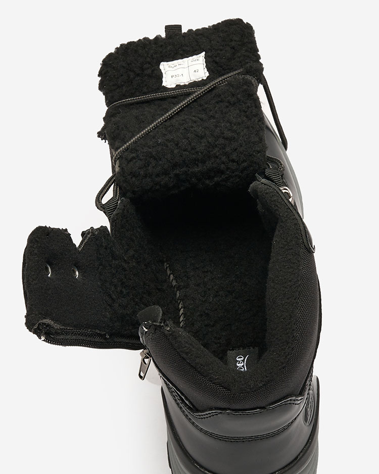 Royalfashion Black Men's Gocieris Trappers