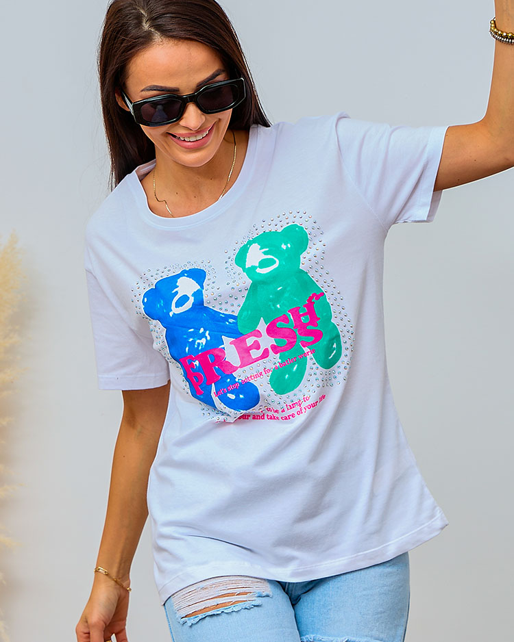 Royalfashion Дамска тениска с щампа