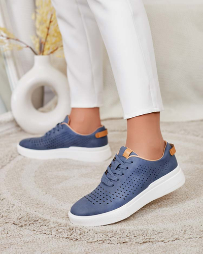 Royalfashion Дамски ажурни маратонки Deromias