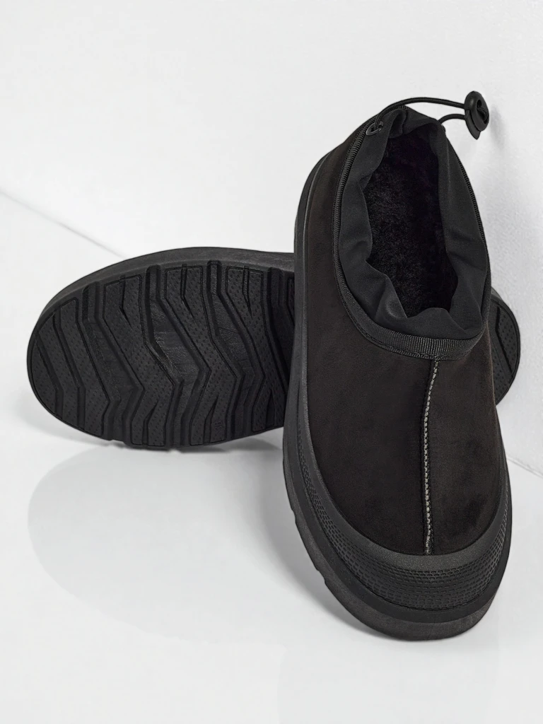 Къси дамски боти а ла сноубутс Velisee