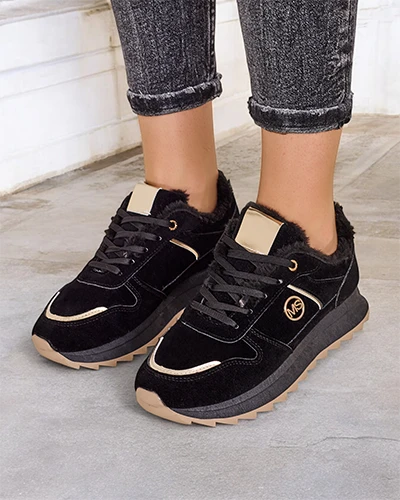 Royalfashion Изолирани маратонки за жени с козина Борис