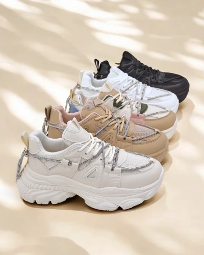 Royalfashion Дамски маратонки на дебела подметка Reterri