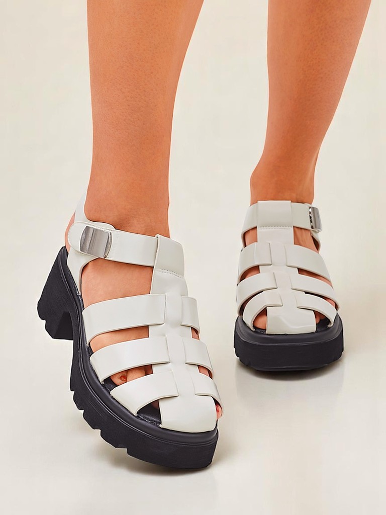 Royalfashion дамски сандали в римски стил Bratz