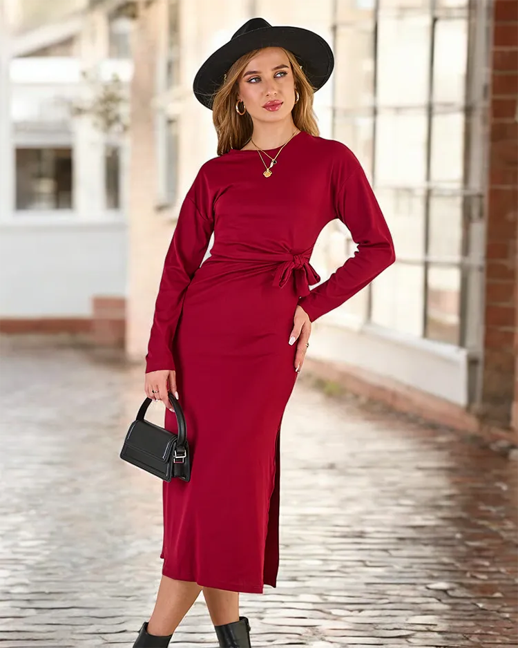 Royalfashion Дамска миди рокля