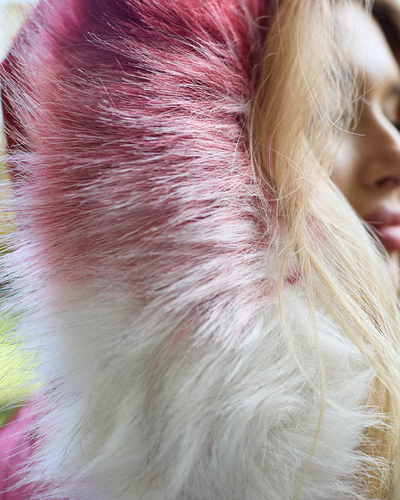 Дамско зимно яке със синтетичен пух - Облекло