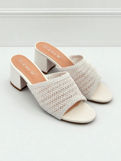 Royalfashion Дамски чехли на ток Sole Bloom