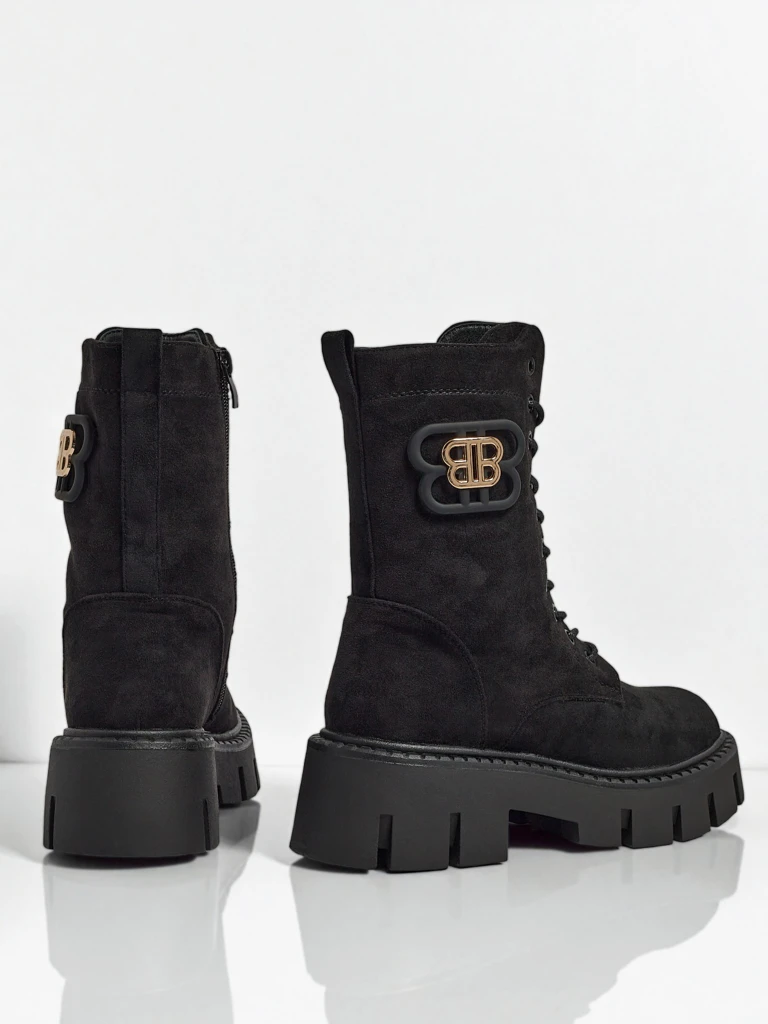 Royalfashion Дамски боти тип работнически Milloze