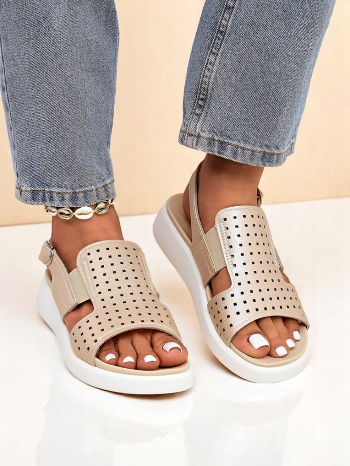 Royalfashion Дамски сандали на дебела подметка BreezyStep