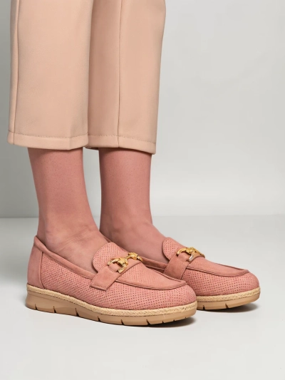 Женски обувки на плосък ток Royalfashion с декоративен детайл на пръстите