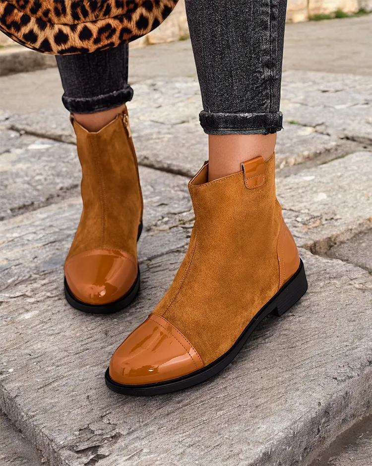 Royalfashion Класически женски глезенови боти Urbinos