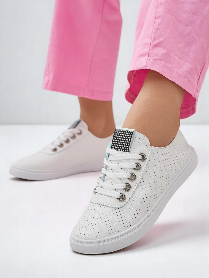 Роялфешън дамски маратонки с кристали Cytorrie