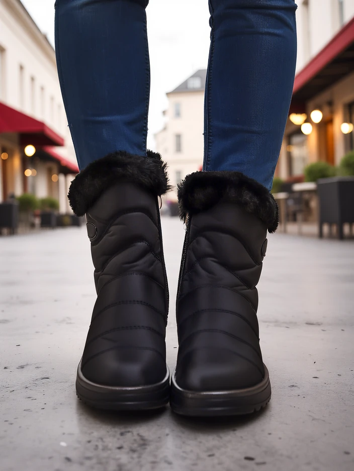 Royalfashion Женски зимни ботуши Arezi