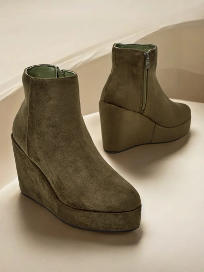 Дамски боти на килце Royalfashion Sieffa