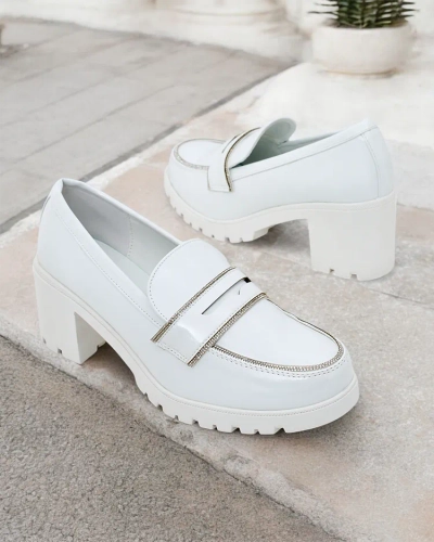 Royalfashion Дамски лакови мокасини Befies