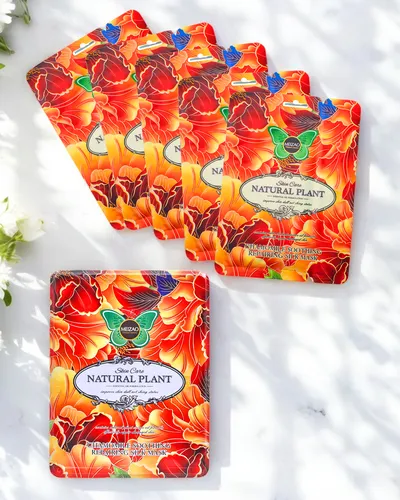 Натурален растителен - Комплект серум с керамиди и маска с лайка 6g+36g x 10бр