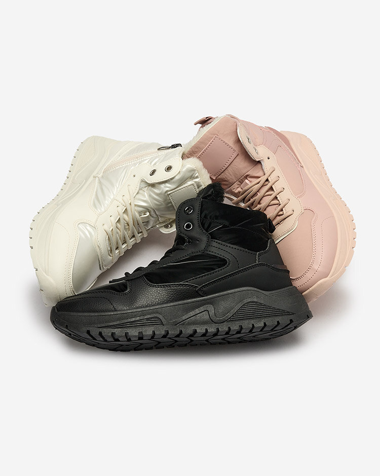 Royalfashion Изолирани дамски маратонки с кожа Retodaf