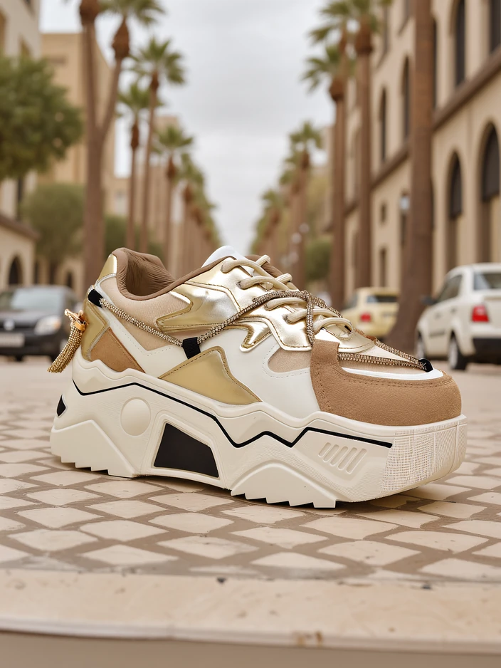 Royalfashion Дамски спортни маратонки Лилон