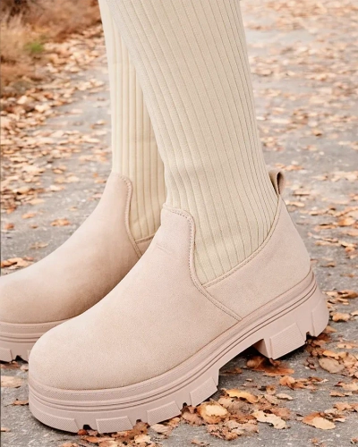 Royalfashion Дамски ботуши Anobbi с приплъзване