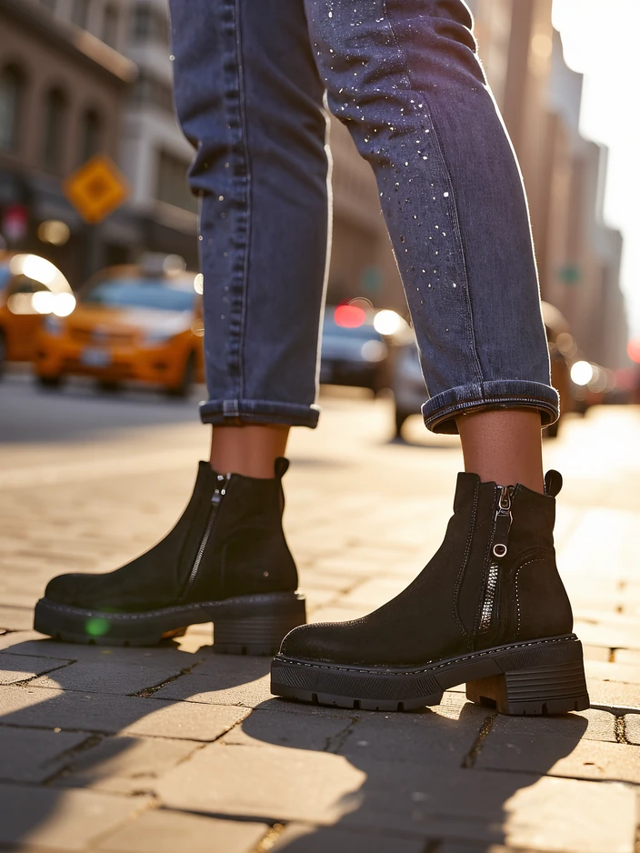 Royalfashion дамски боти Fiefo