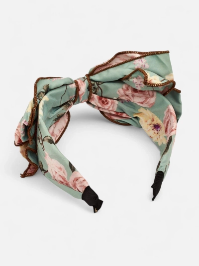 Royalfashion Лента за коса с панделка на цветя